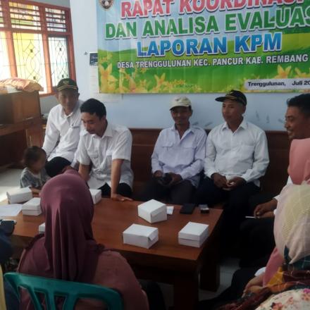 Evaluasi laporan Kader KPM 2024